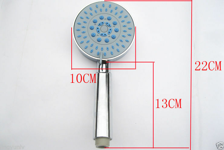 New Bathroom Handheld Mirror Shower Head 5 Spray Settings