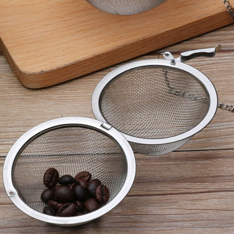 5cm Stainless Tea Infuser Sphere Locking Spice Ball Strainer Filter Strai.l8