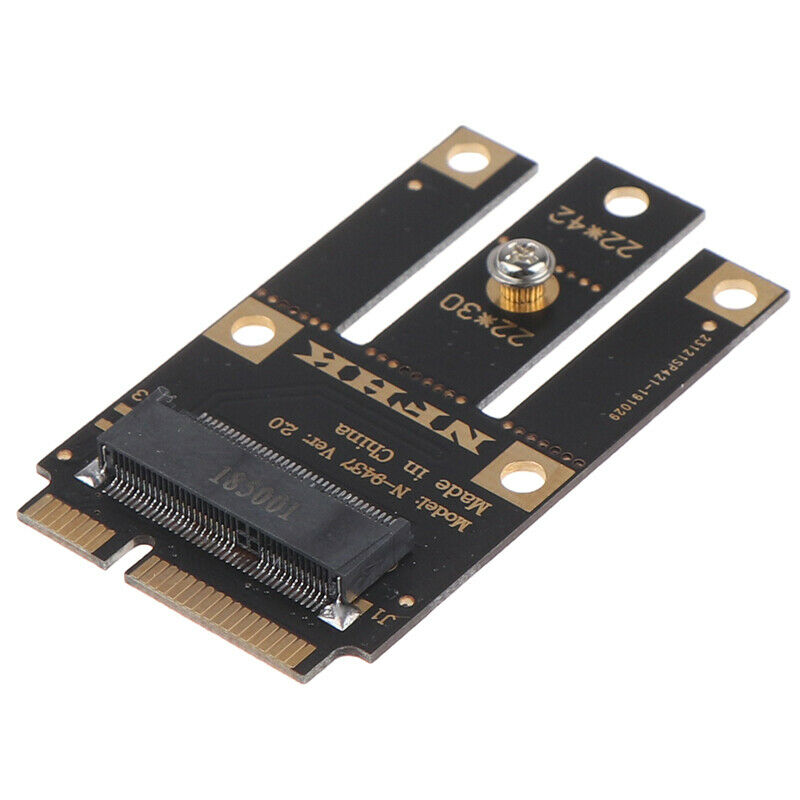 M.2 NGFF To Mini PCI-E (PCIe+USB) Adapter for M.2 Wifi Bluetooth Wireless.l8