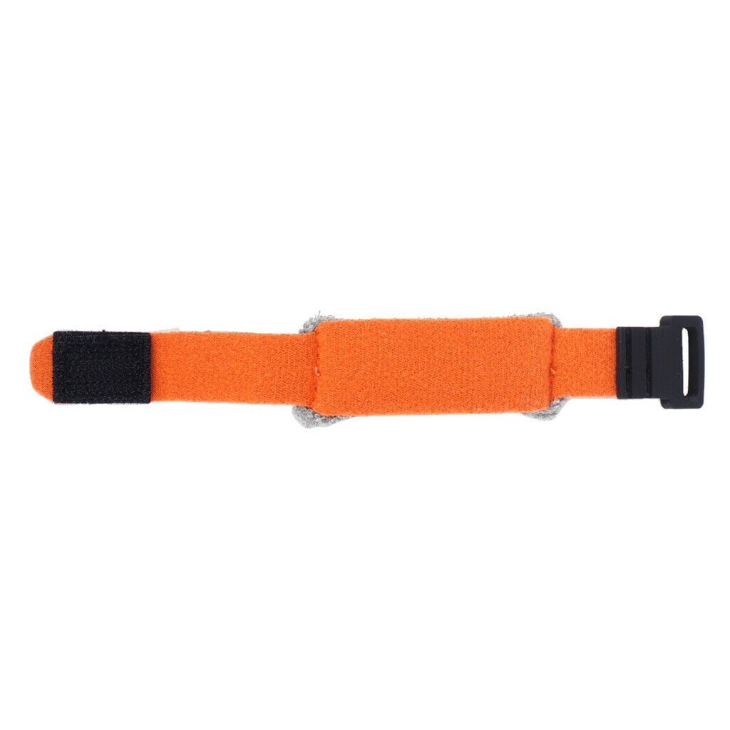 Electric Guitar String Muter Adjustable Dampener Guitar Bass Parts Orange