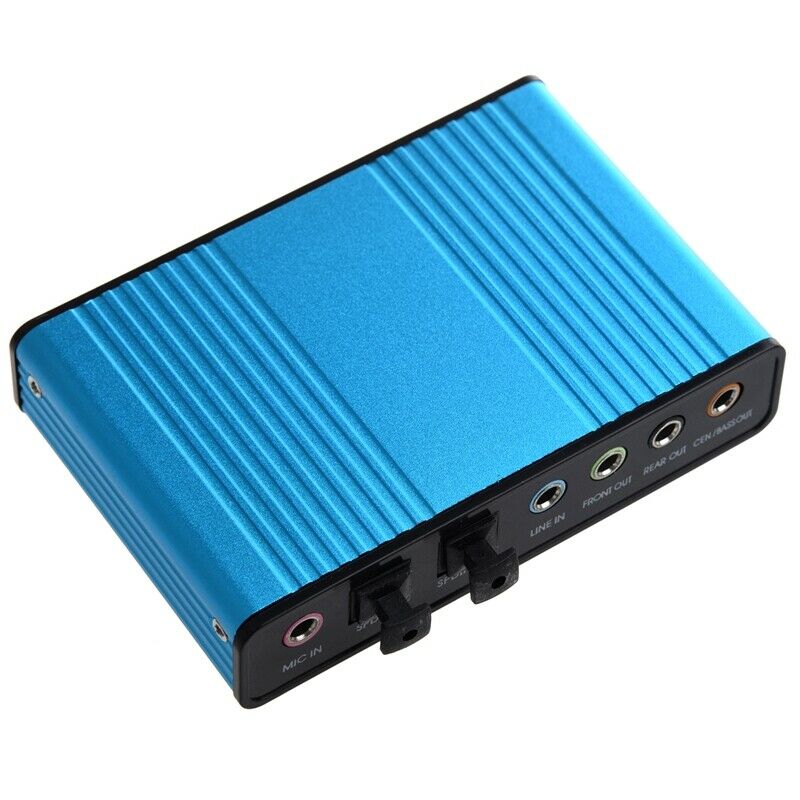 USB 6 Channel 5.1 External Audio Sound Card SPDIF P4B9B9