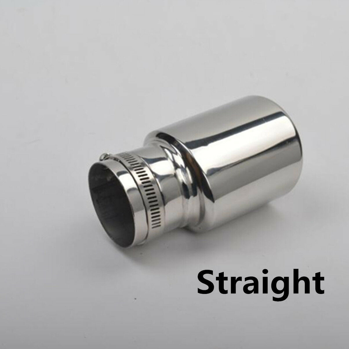 Thicken Steel Stainaless Straight Section Universal Car Exhaust Muffler Tip