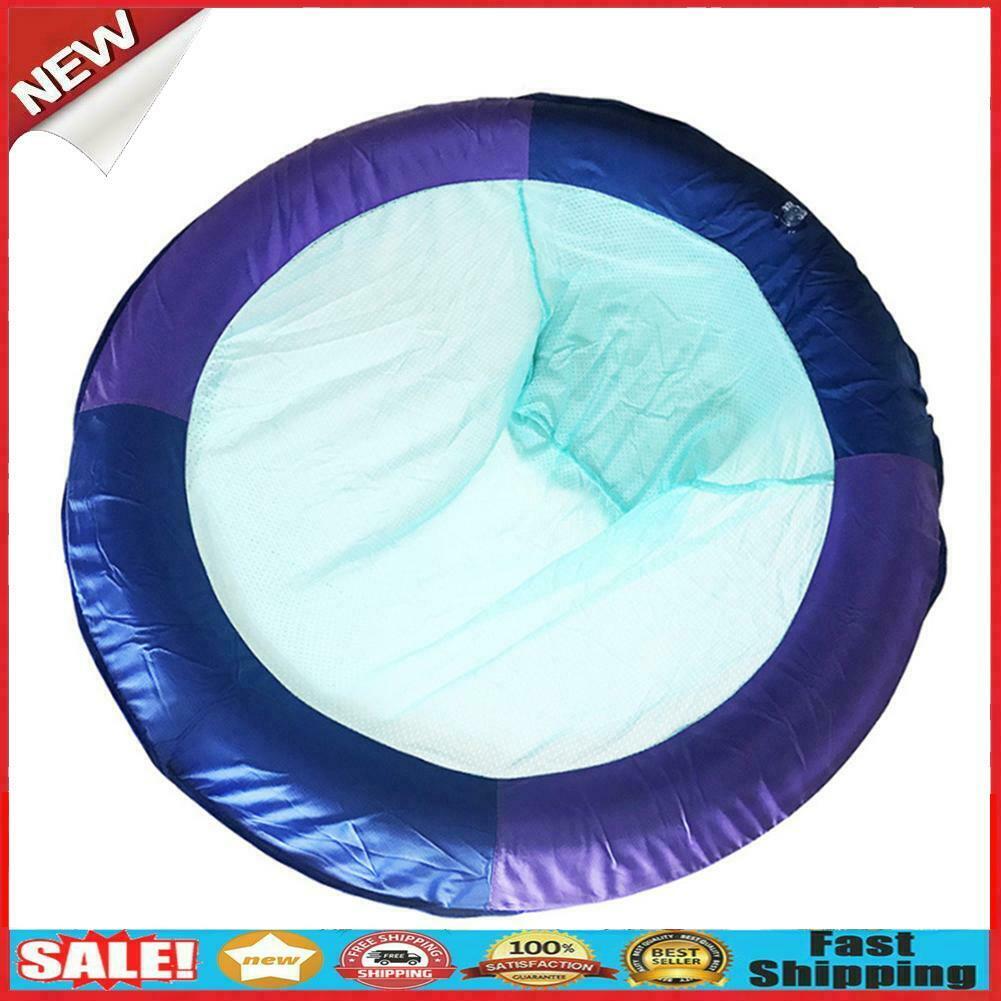 Swimming Ring Round Water Floating Hammock Row Inflatable Mattress Sleeping T @