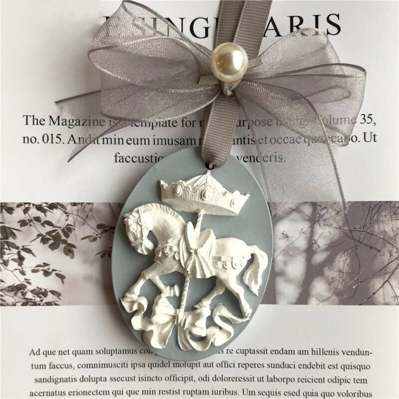 DIY Aroma Gypsum Silicon Mold Wedding Decoration Car Pendant Home Dec.l8