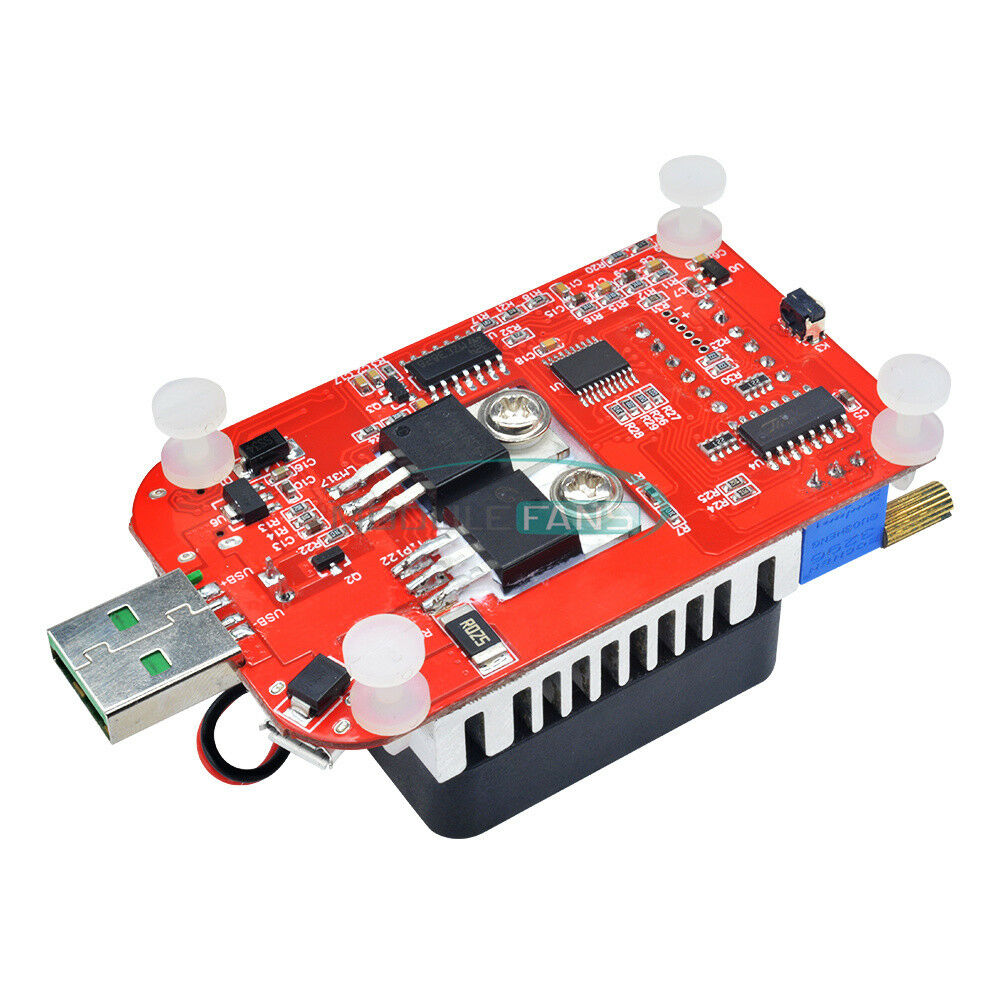 DM35 35W QC3.0 Type-C LED Display USB Intelligent Electronic Load Volt Tester