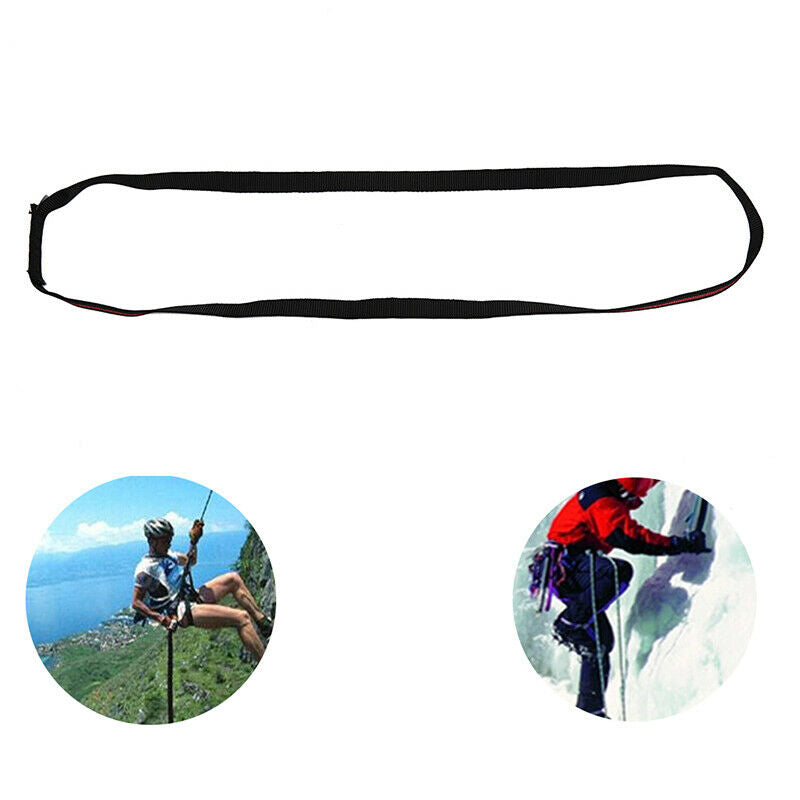 Climbing Sling Rope Protector 25kN 80cm Nylon Bearing Strap Reinforce Rop.l8