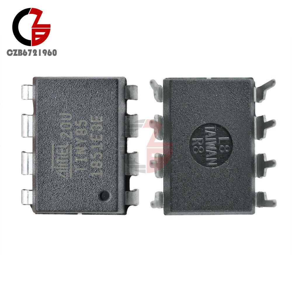 5PCS ATMEL DIP-8 ATTINY85-20PU Tiny85-20PU CHIP IC