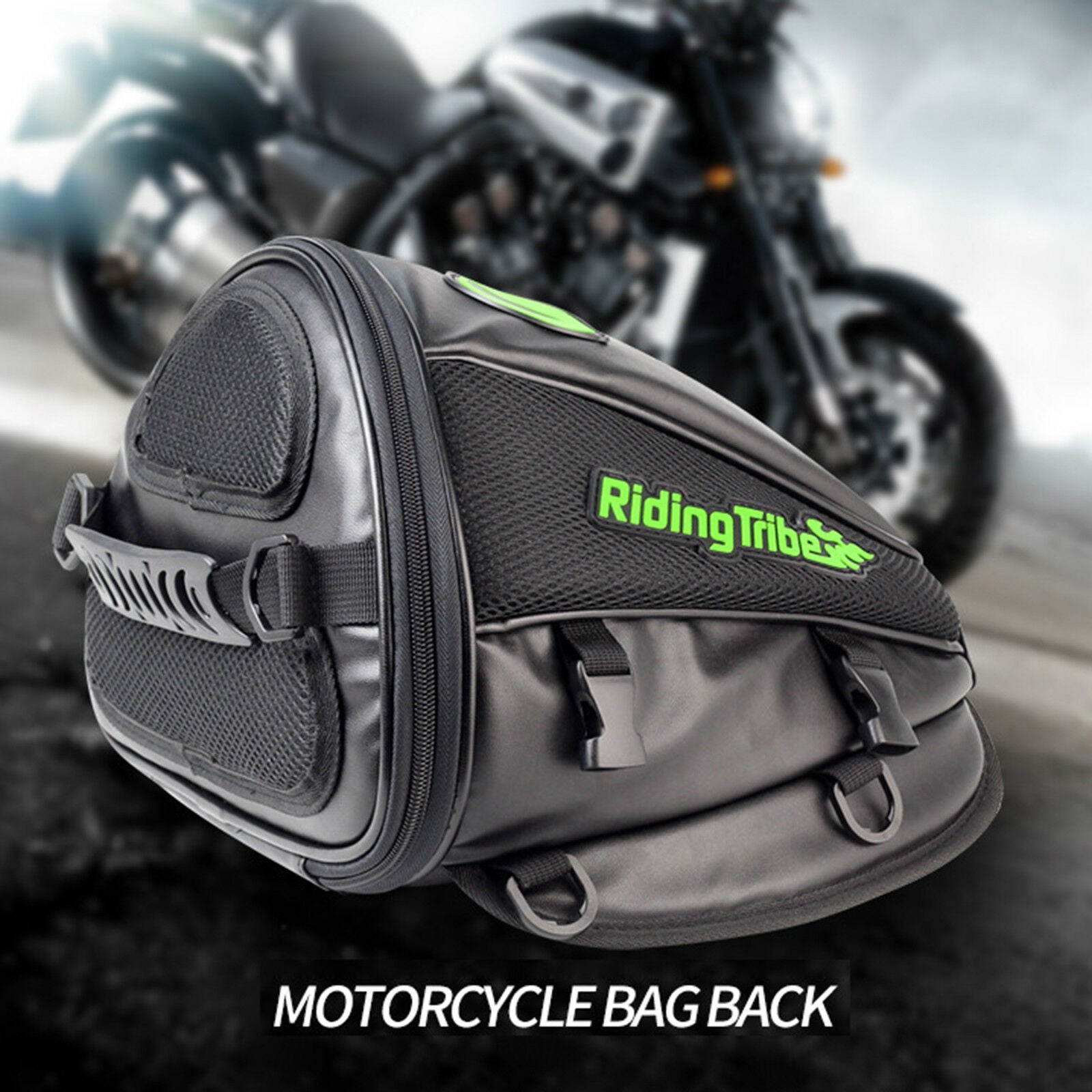 Universal Cycling Motorcycles Bicycle Seat Saddle Bags Rear Tail Pack / Seat Bag
