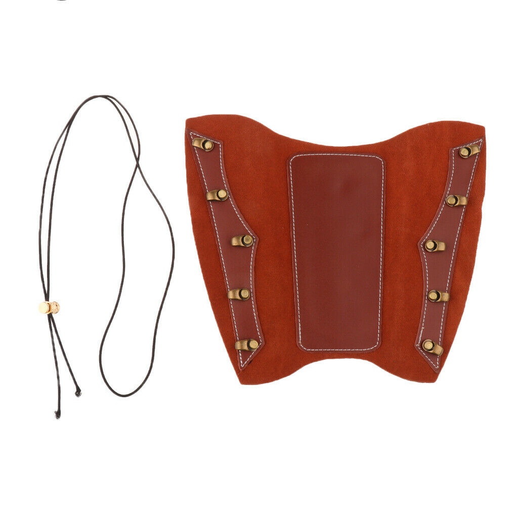 Traditional armguard forearm protection archery armguard brown
