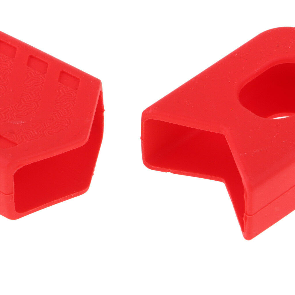 1 Set (4PCS) Bicycle Crank Protector Bike Cycling Crankset Protectors Red