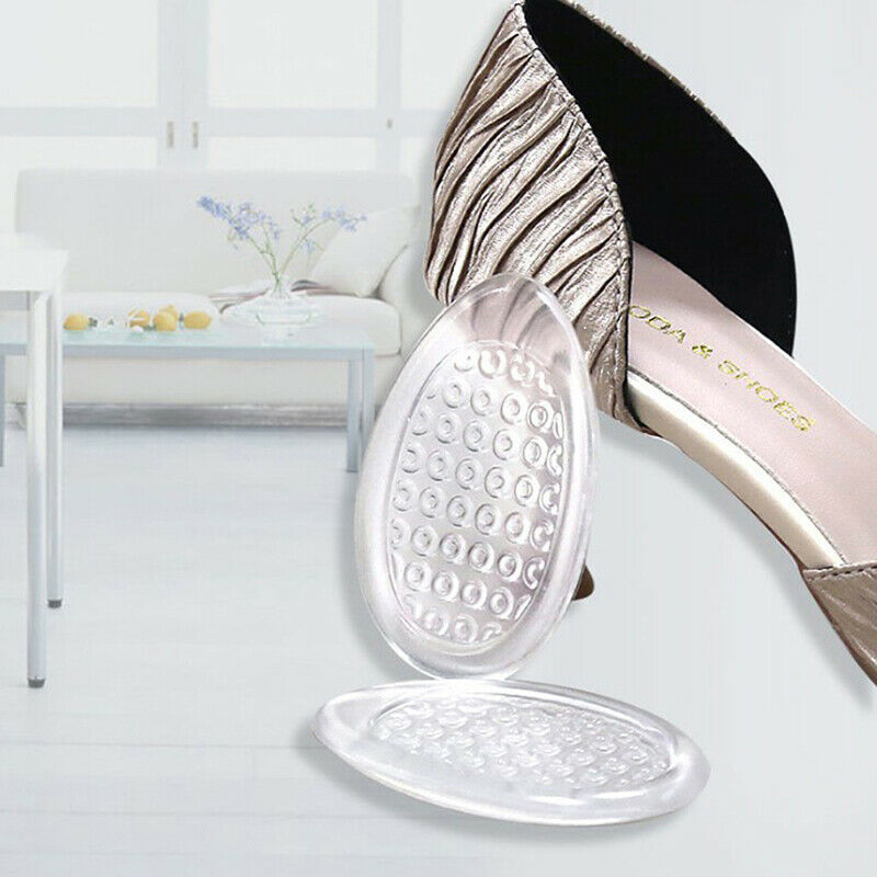 1 Pair Women Soft Silicone Gel Cushion Insoles Metatarsal Support Insert .l8