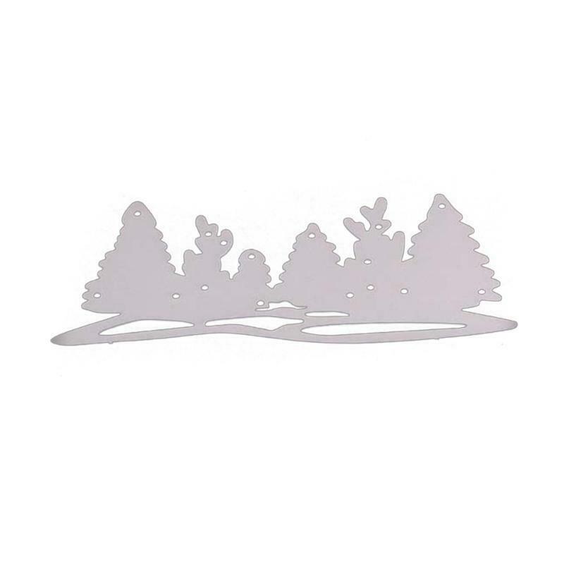 Xmas Trees Metal Cutting Dies Stencil DIY Scrapbooking Album Paper Card Template