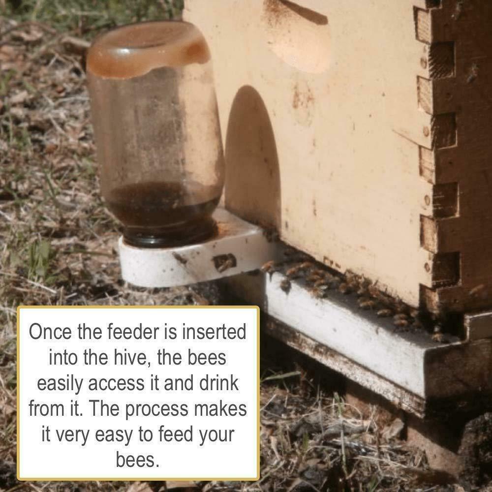 Beekeeper Honeycomb Entrance Water Feeder Bee Water Feeding Plastic Equipment