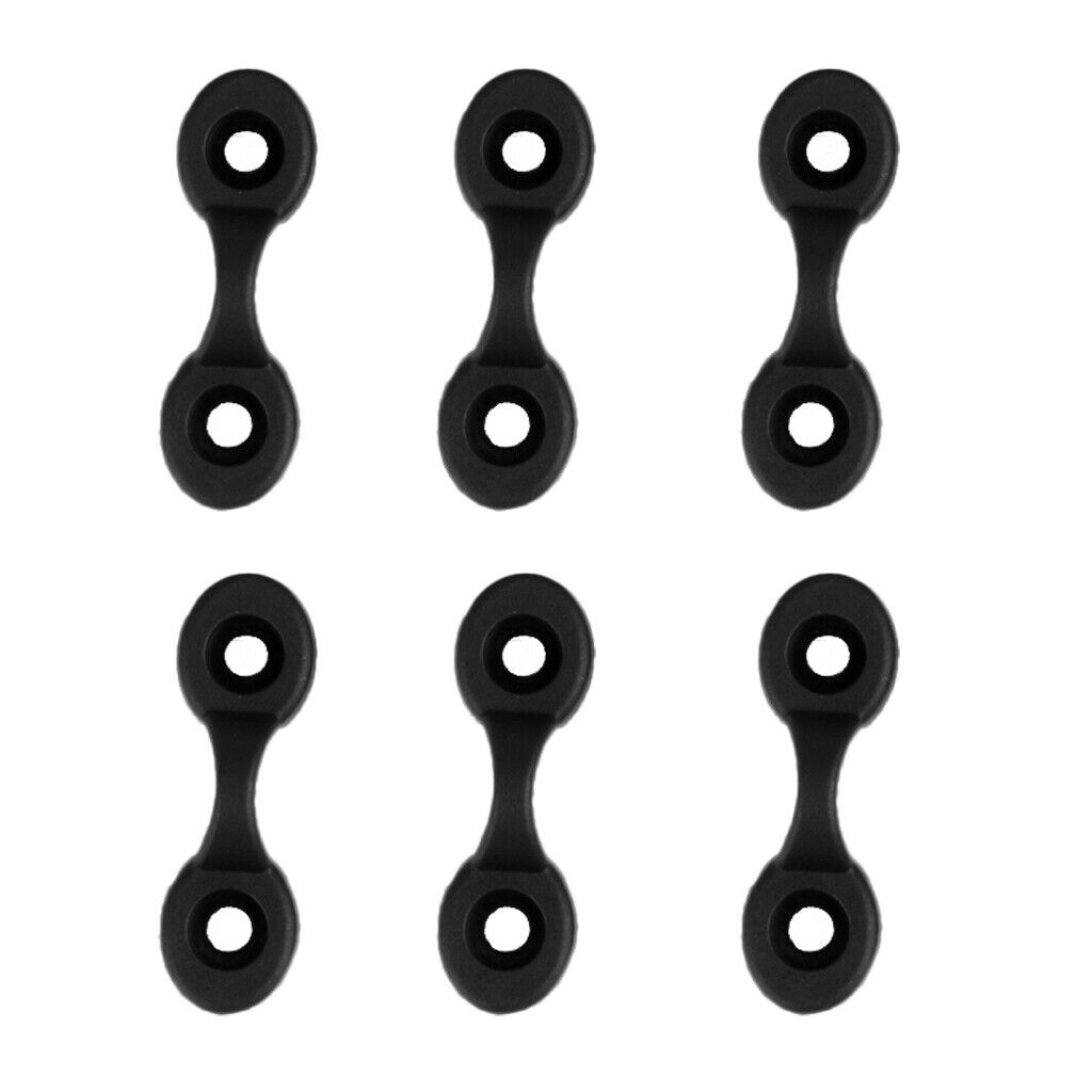 6x Nylon Marine Boat Kayak Pad Eye Deck Loop  Kit Fishing Rigging Tool