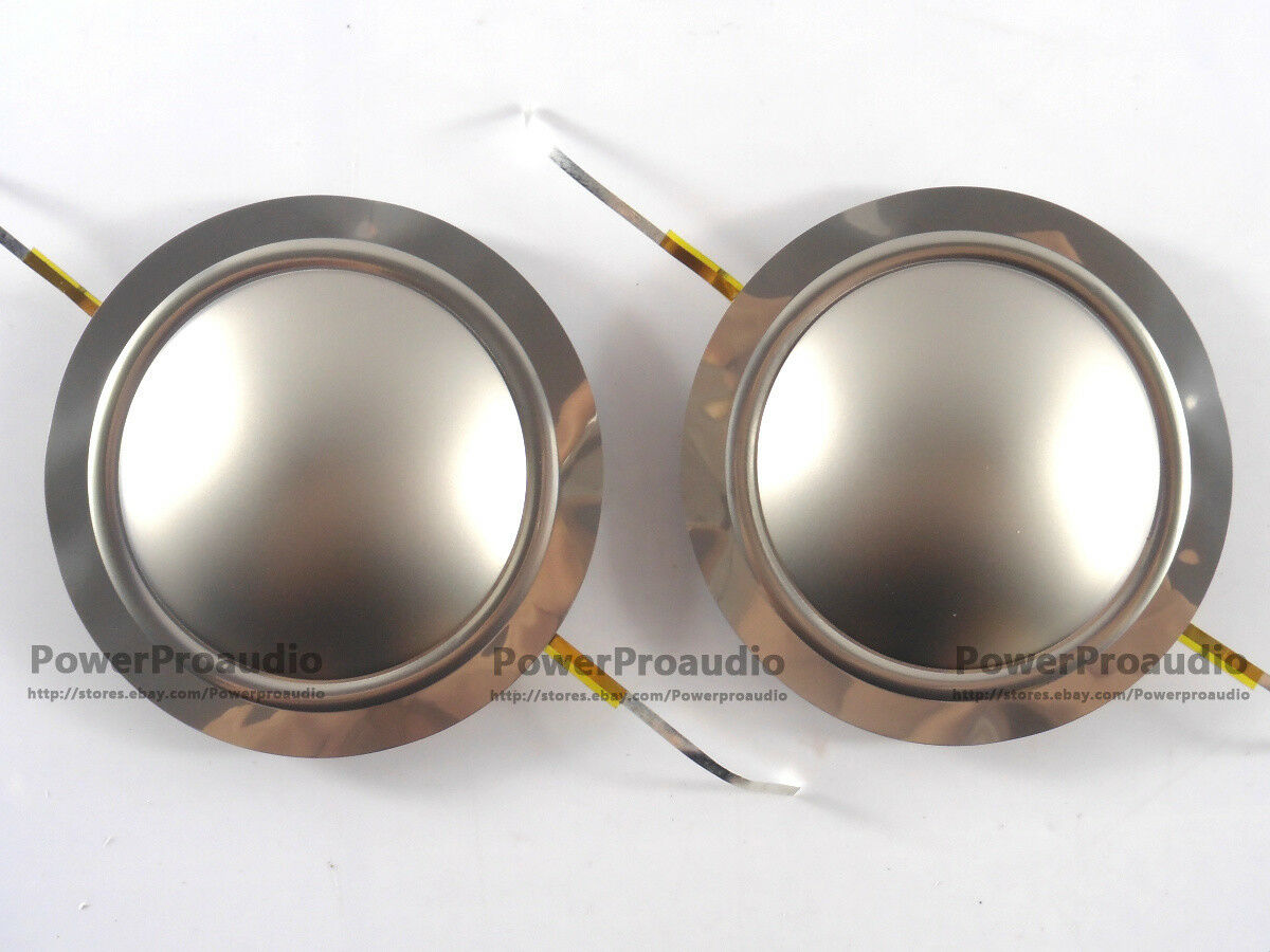 2x  Replacement Diaphragm Repair Kit  For VC 44.4mm 1.75 inch 8 ohm Driver