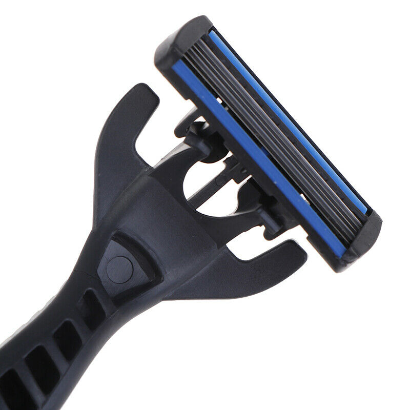 Men's Razor Blade Shaving Cassettes 6 Layer Straight Razor Beard MacDEAU