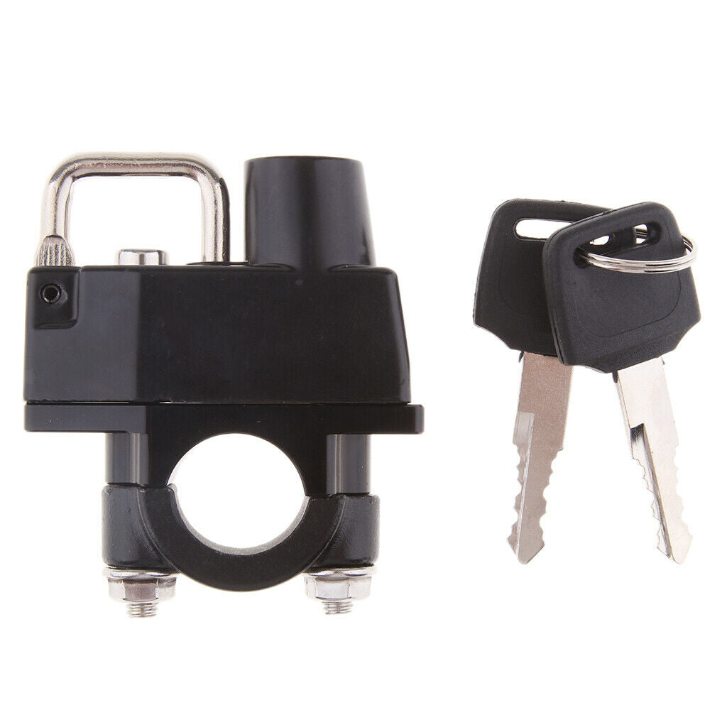 Universal   Motorcycle   Sports   Bicycle   Helmet   Lock   7 / 8 "   Bar   For