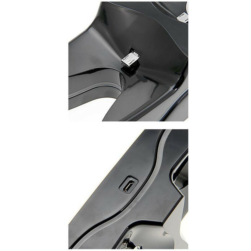 For PS4 Dual Controller LED USB Charging Fast Charger Dock Station Stand