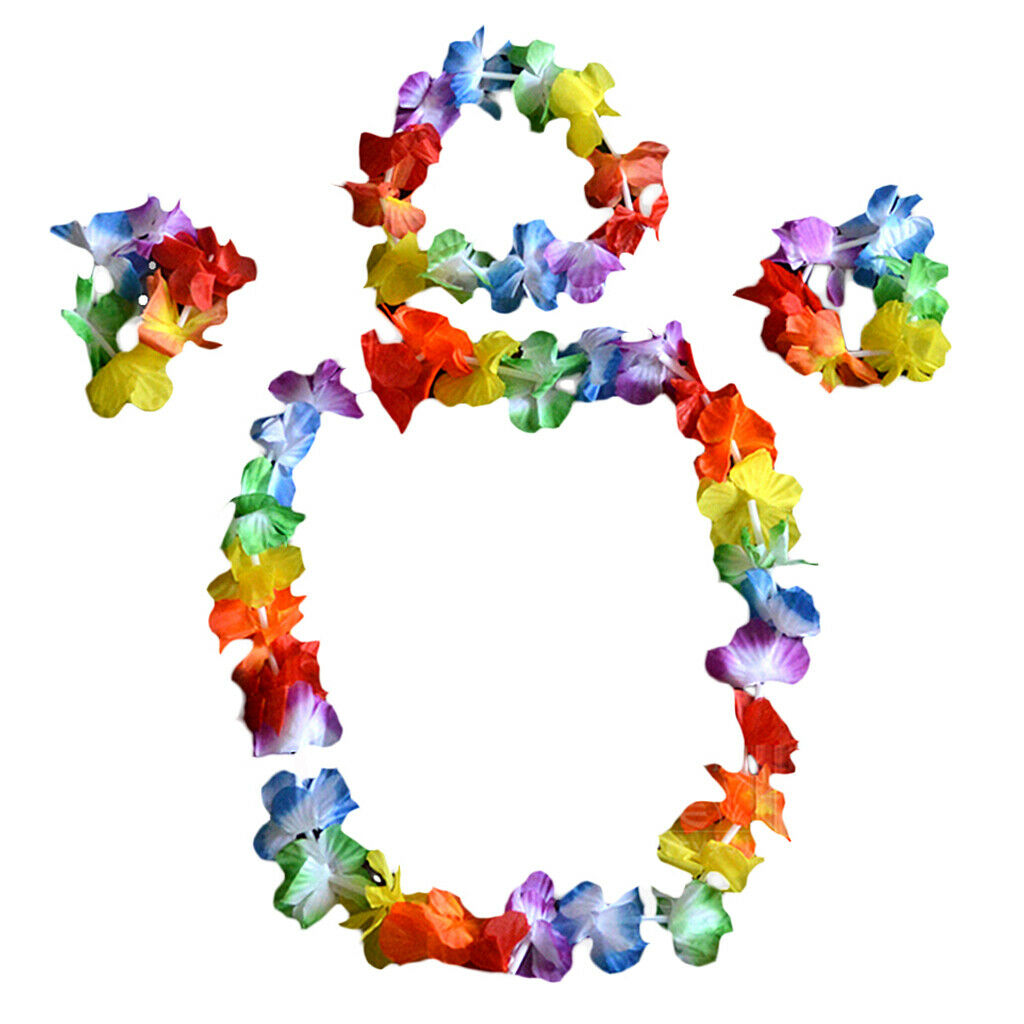 Kids Hawaiian Tropical Hula Luau Grass Ballerina Headband