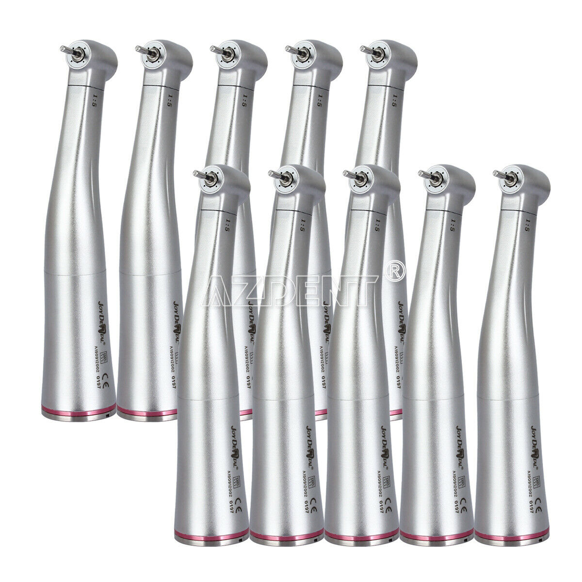 5Pcs Dental 1:5 Contra Angle Internal four Spray E-type NSK Type NEW