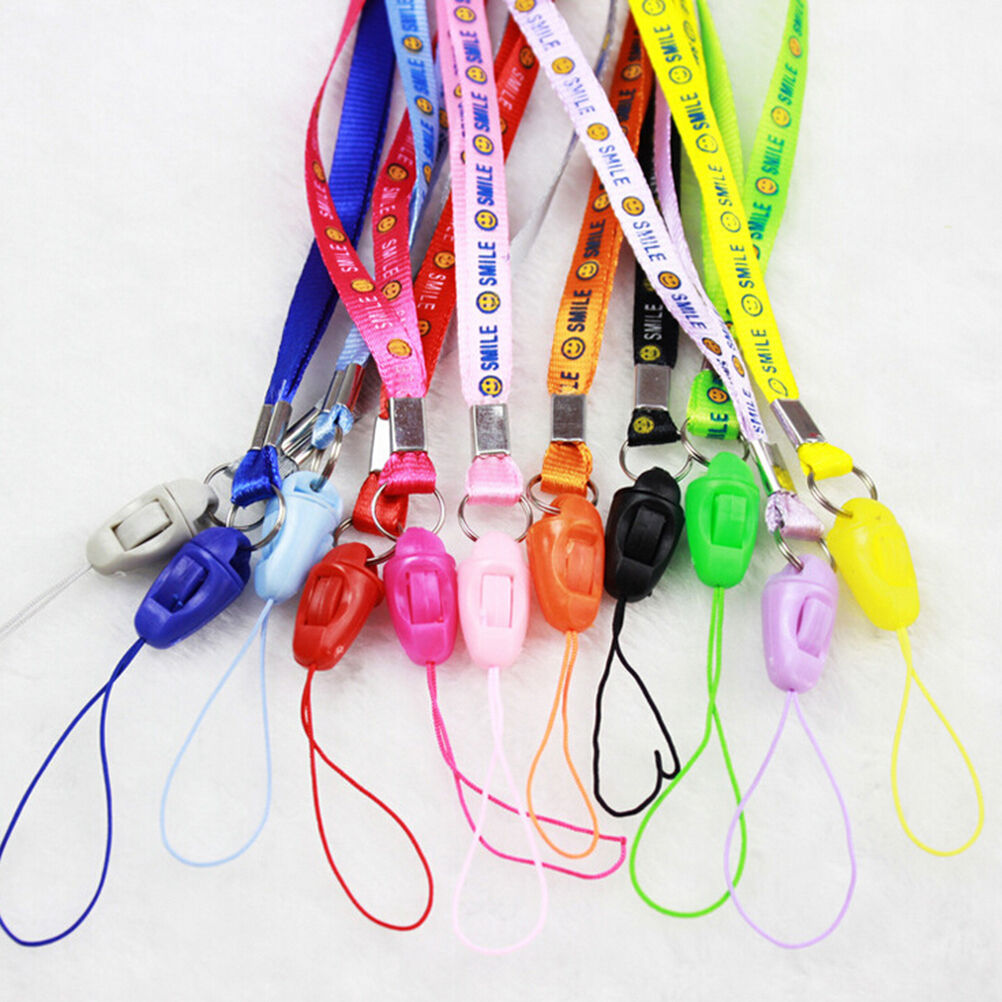 10X Nylon Neck Strap Lanyard Keychain Card Key Phone Holder S Re