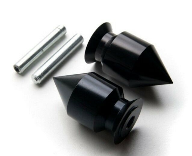 Spiked Swingarm Spools Sliders For Kawasaki Ninja ZX-10R ZX1000 04-10 05 06 07