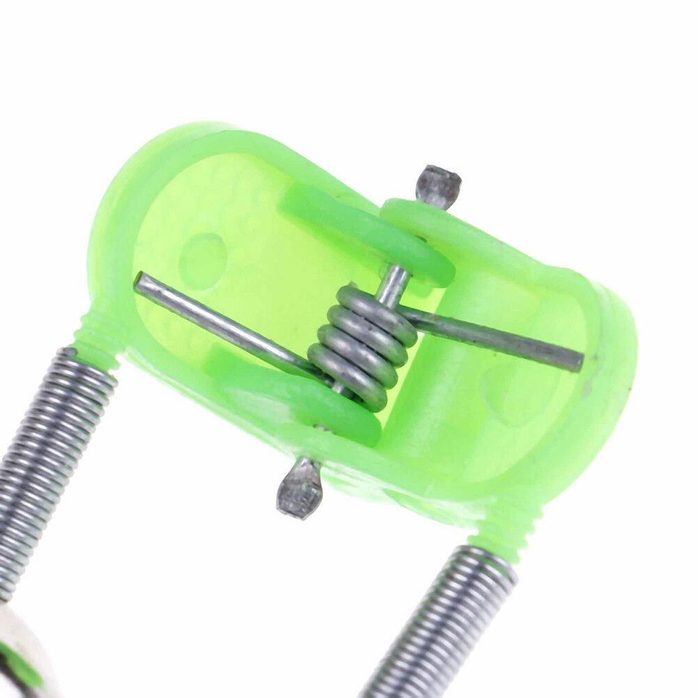 10Pcs Fishing bite alarms fishing rod stalk bells clamp tip fishing tackle S BU