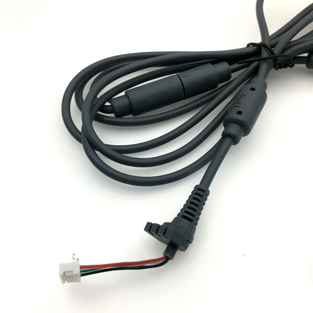 Gray USB 4 Pin Line Cord Cable Adapter Replacement For Xbox 360 Wired Controller