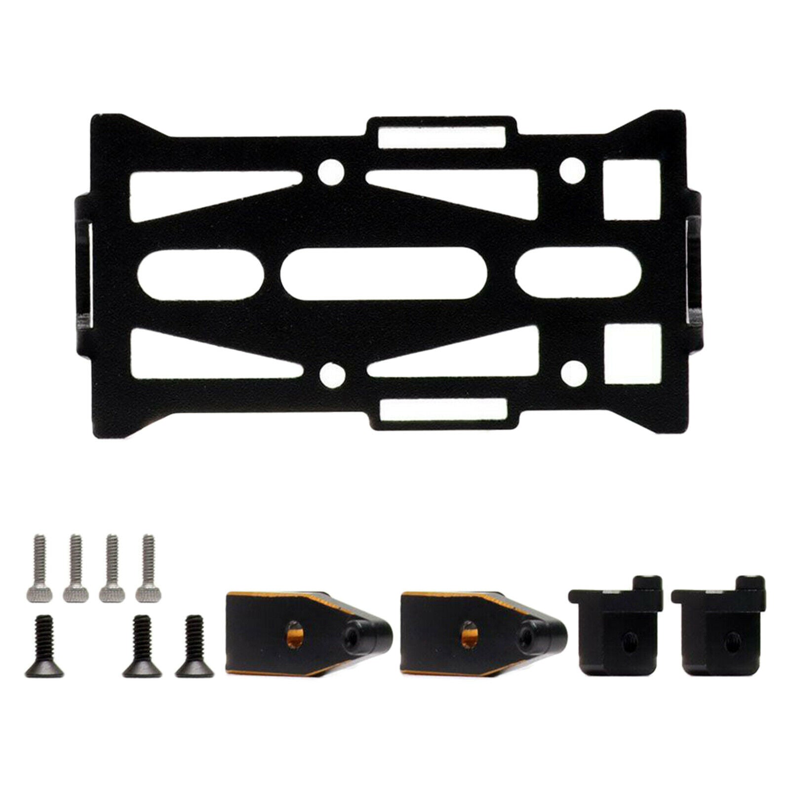 Battery Tray Aluminium Alloy Universal Crossbar Battery Board Bracket Hold Down
