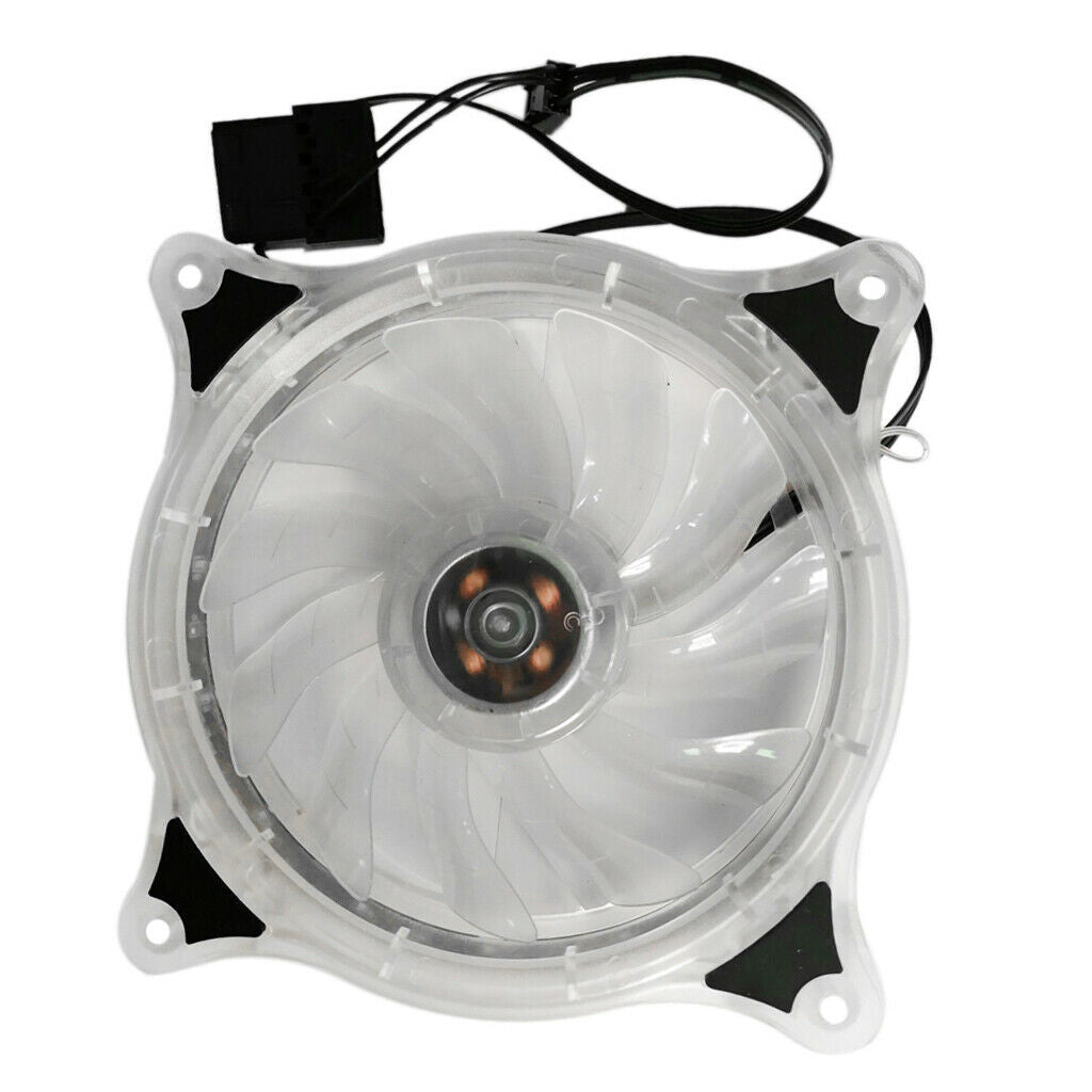 LED 120 15 LED Computer Case Cooling Fan Water-cooled Chassis Cooler 120mm