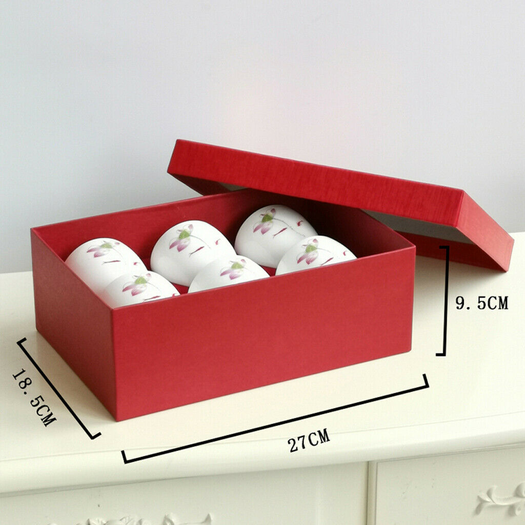 6 Pcs/Set Ceramic Coffee Milk Mugs Tea Cup Gifts for Friends Family