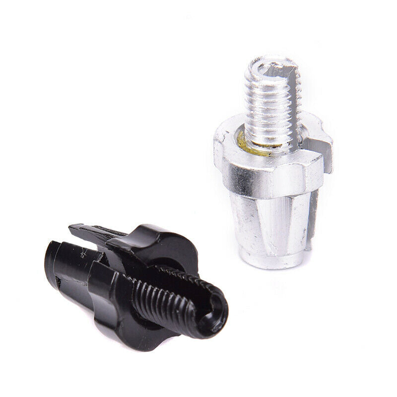 1Pc Alloy M7 Bicycle Screw Fixing Nuts Steering Bike Braking Cable Access.l8