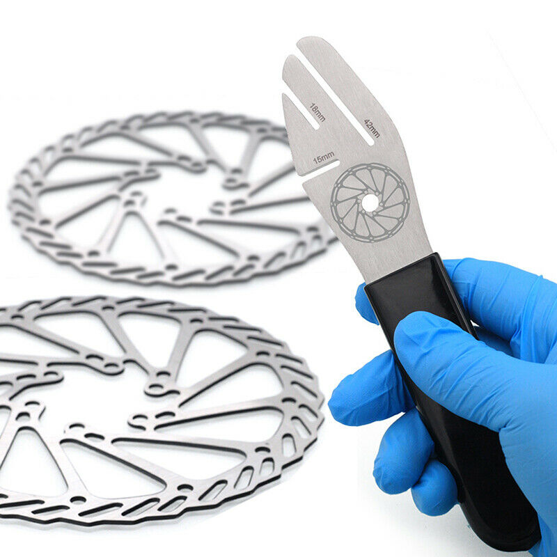 Bike Disc Brake Rotor Alignment Truing Tools Disc Flatten Correction Wrench