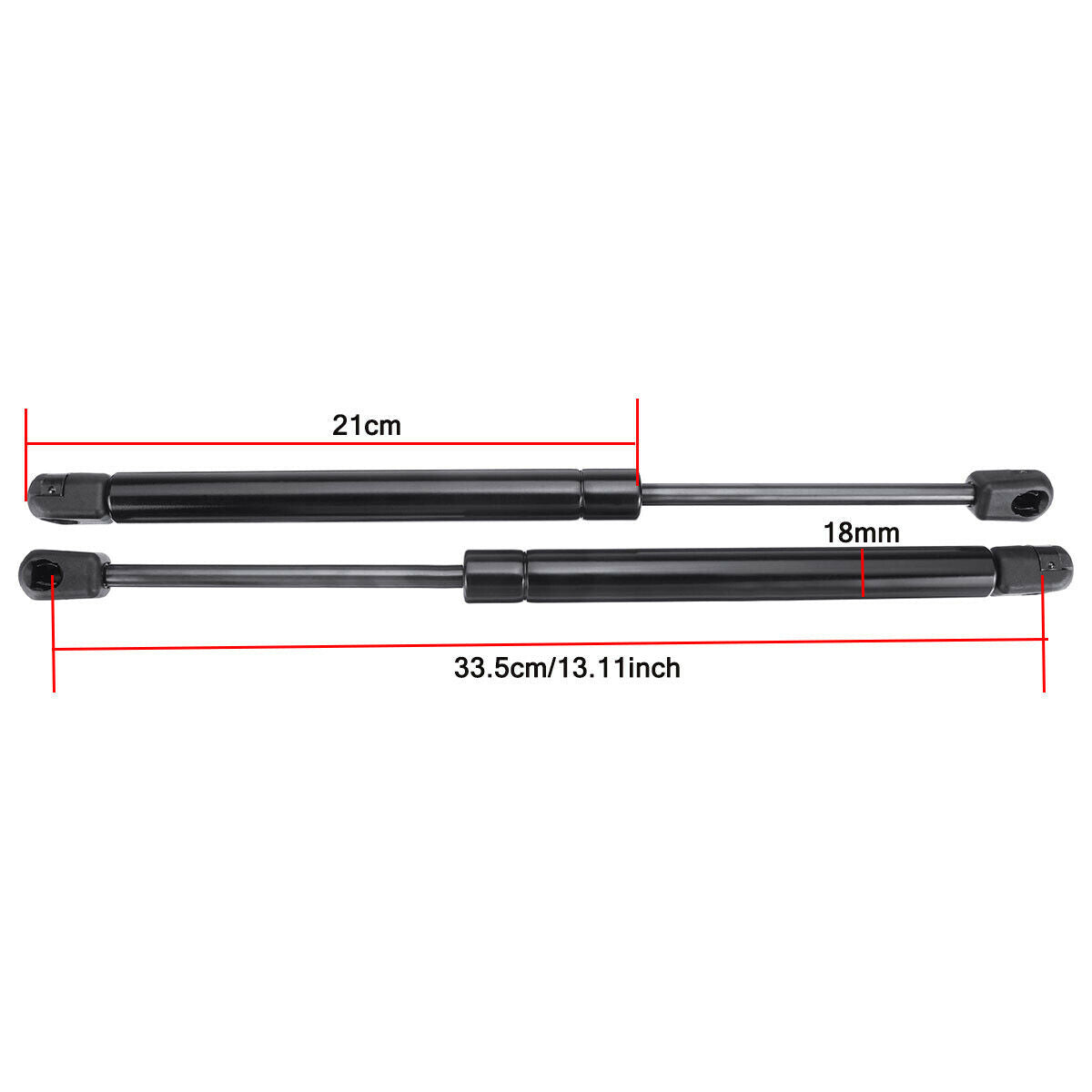 2Pcs Rear Trunk Lift Supports Shock Struts for Mercedes-Benz R230 SL500 SL55 AMG