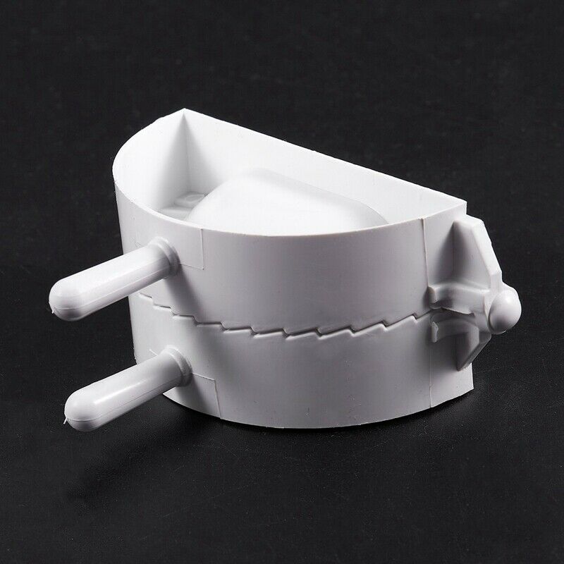 White Plastic Hand Press Pierogi Mold Dumpling Mould H7K2K2