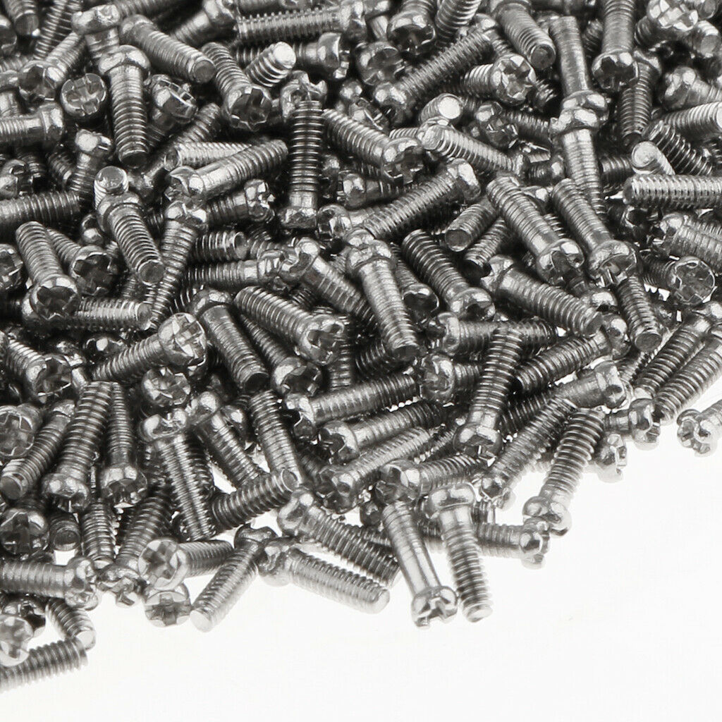 Lots 1000 Pieces Glasses Tiny Screws for Eyeglasses Watch Repair Tools Kit #B