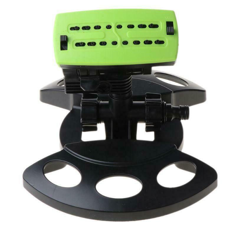 16 Holes Water Spray Automatic Sprinkler Nozzle Oscillating Watering Garden Lawn