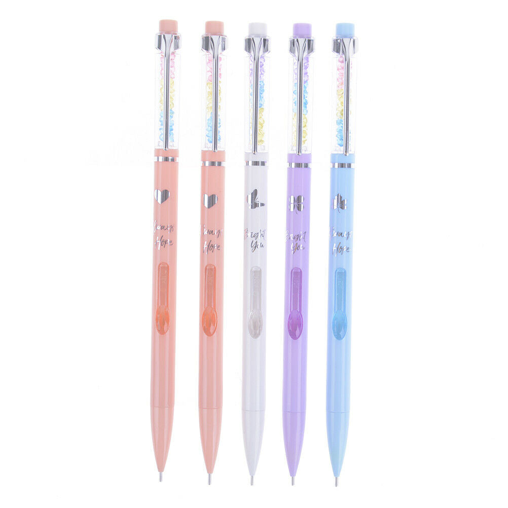 0.5mm colorful rainbow press plastic automatic mechanical pencil for kids.l8