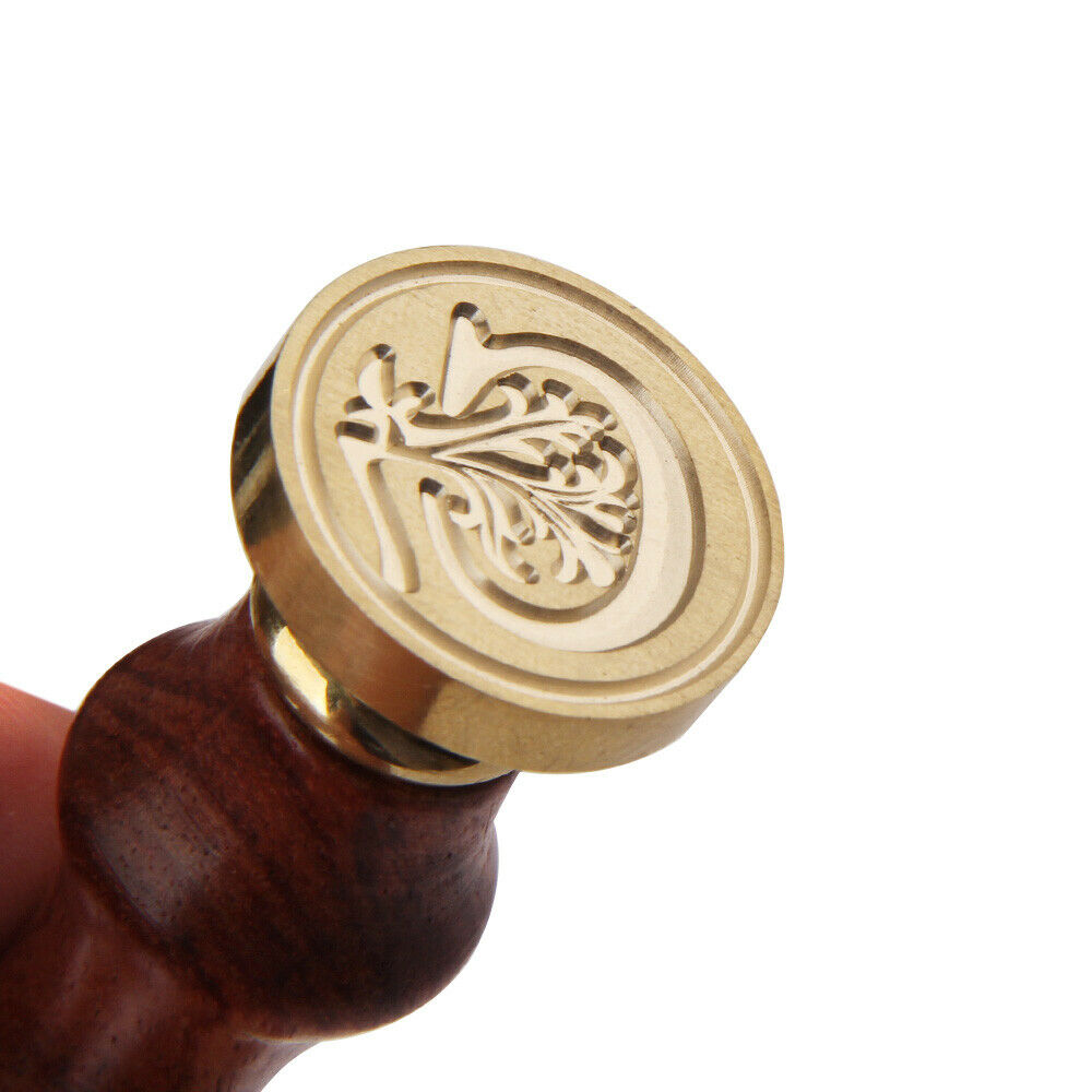 Retro Classic Wood  Alphabet Letter C Sealing Wax Initial Wax Seal Stamp