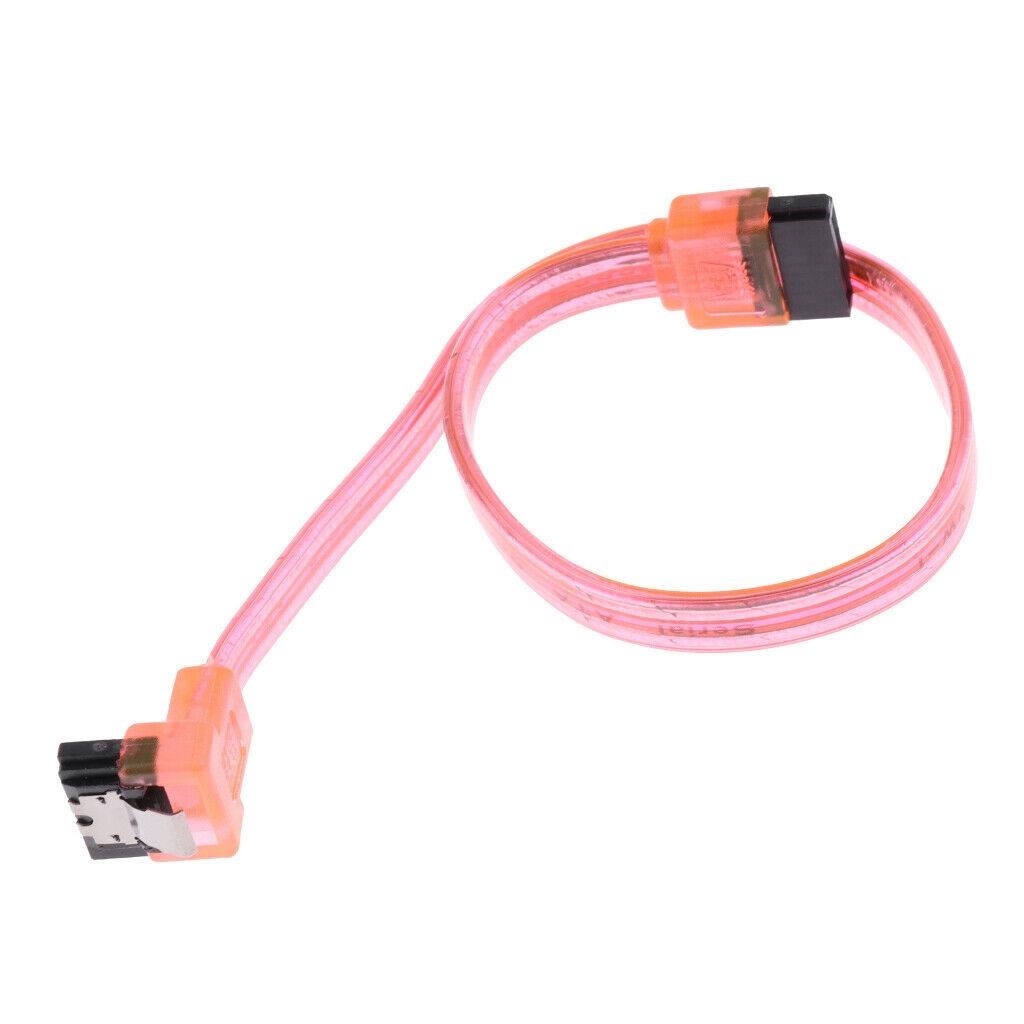 SATA Cable III 6Gbps HDD SDD Data Cable with Locking Latch 10 Inch for SATA HDD,