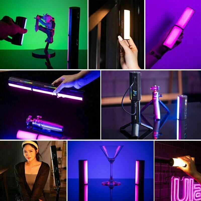 Mini Handheld LED RGB Stick Light 2500-9000K Photography Video Lighting Tube
