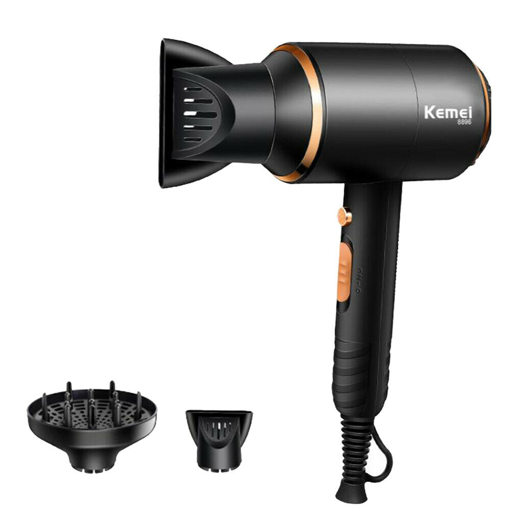 Professional Ionic Hair Dryer 4000W with Concentrator 3 Speeds & 2 Heats