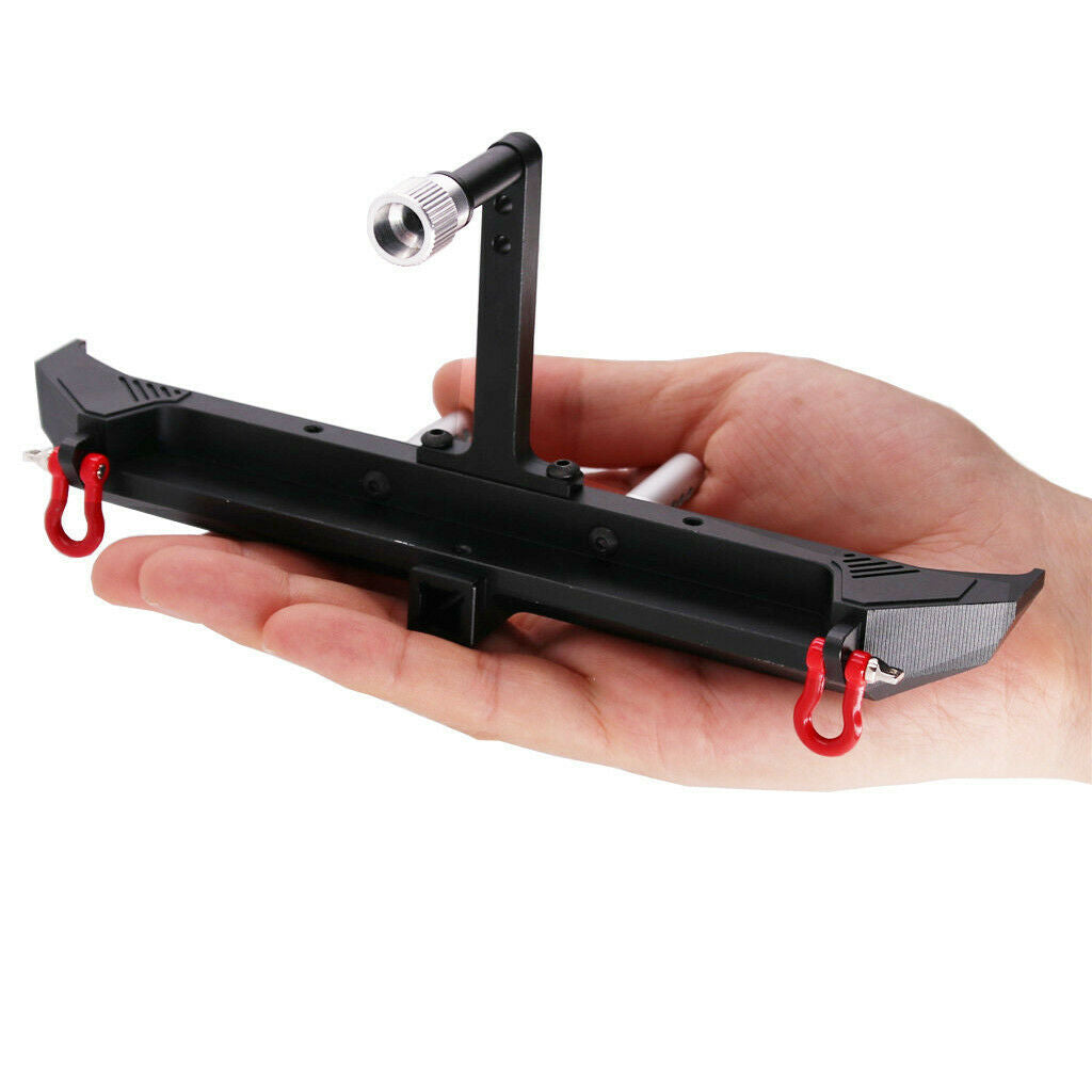 RC Car Rear Bumper, Anti-Collision Metal Rear Bumper for Traxxax  -4 RC
