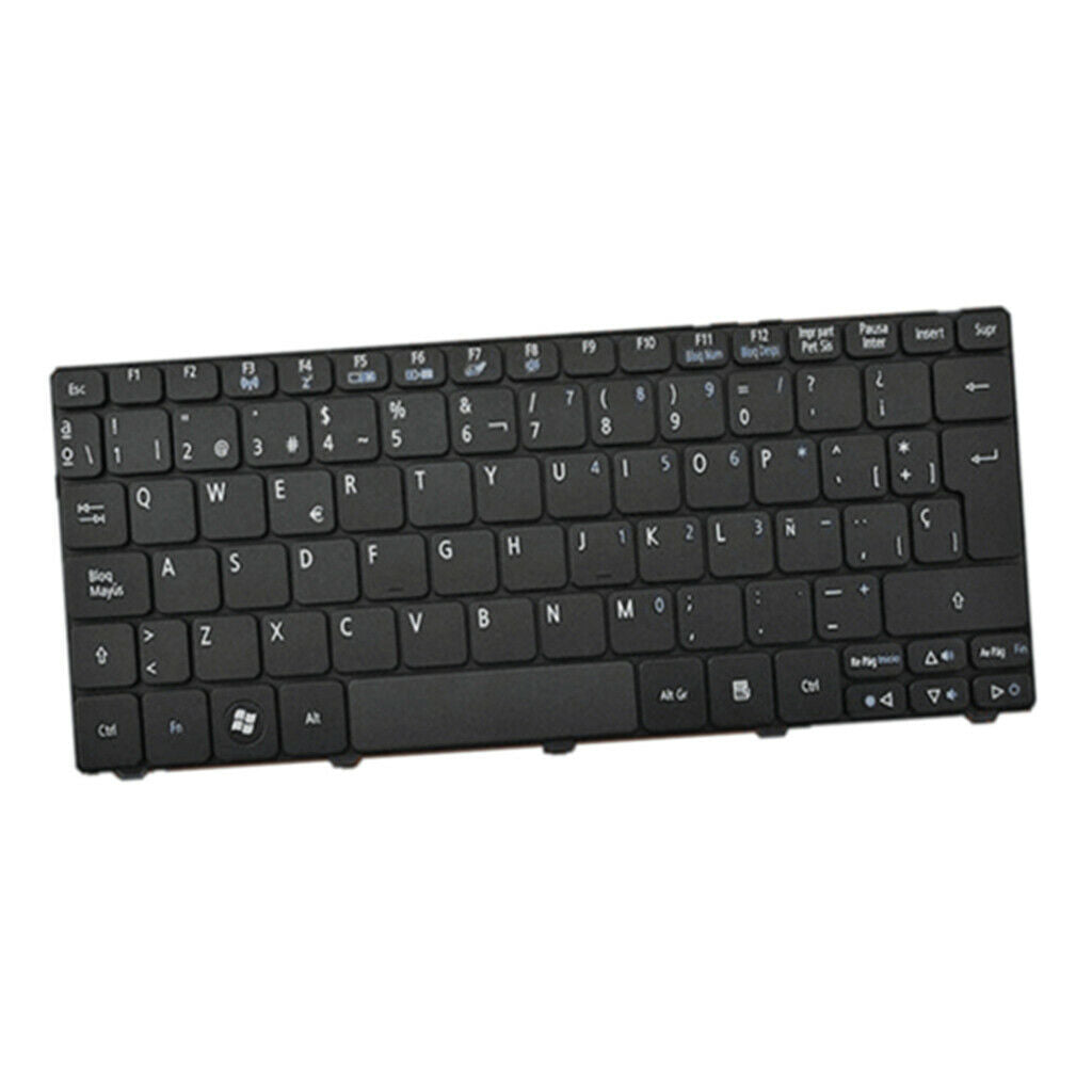 ABS Plastic Spanish Laptop Keyboard Replacement Parts for ACER GATEWAY LT21