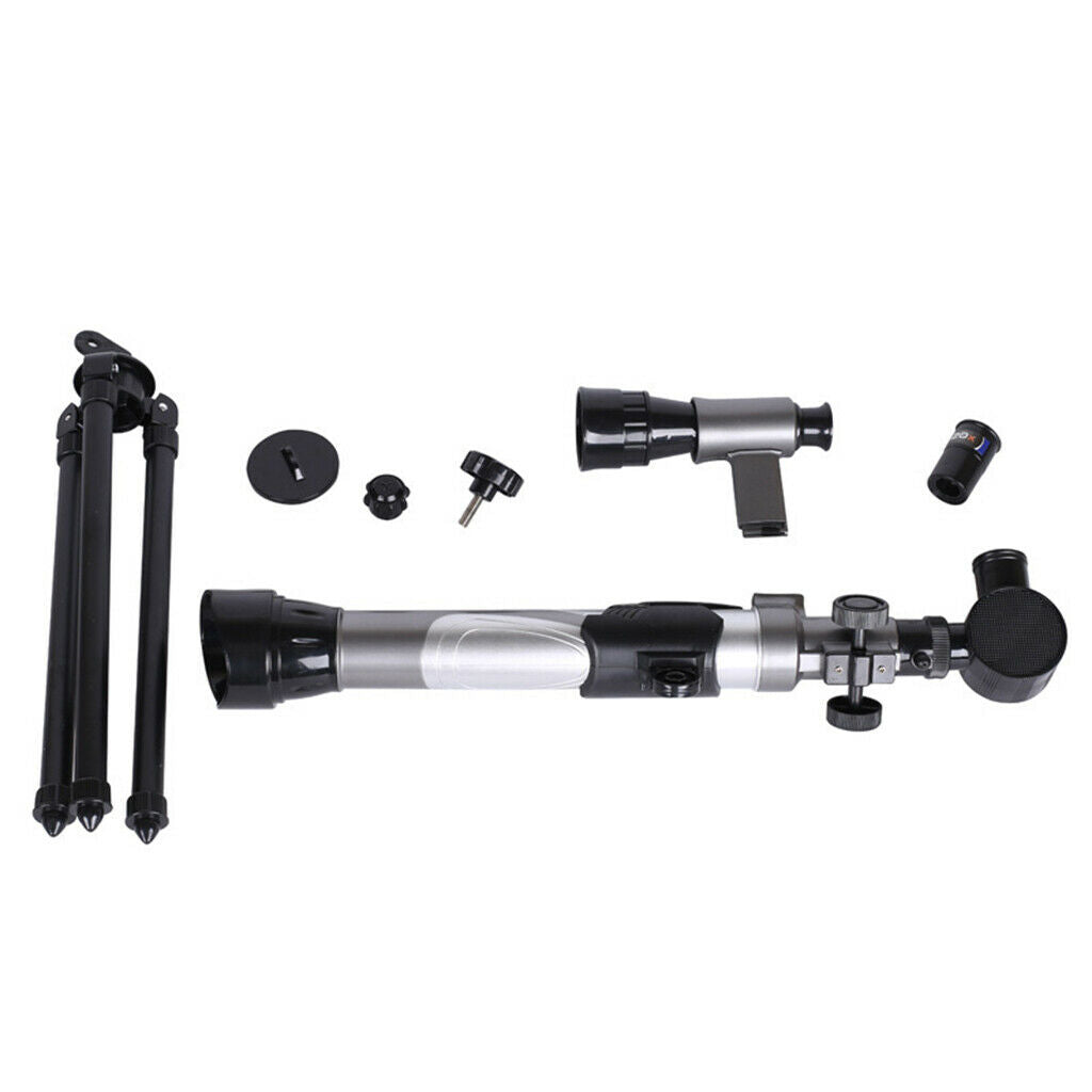 Astronomy Reflector Telescope w/ Tripod Compact Teaching Aids Gift for Kids