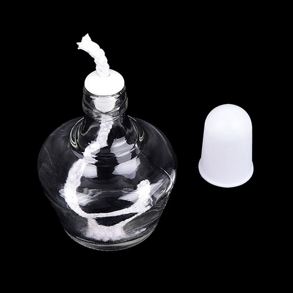 10Pcs Alcohol Lamp Wick Oil Candle Core Ceramic Replacement Torch Holder Tools