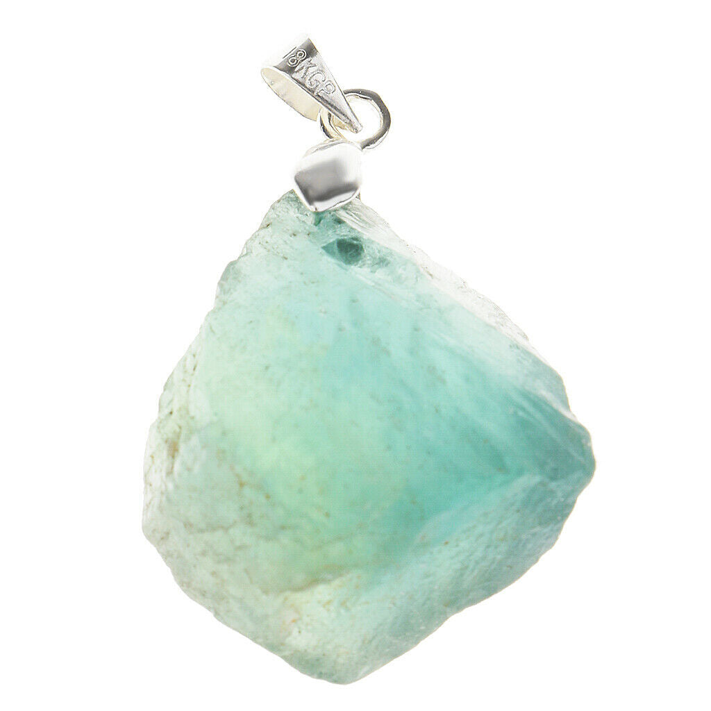 Green Blue Fluorite Pendant Crystal Pendant Blessing Lucky Pendant Girl Gift