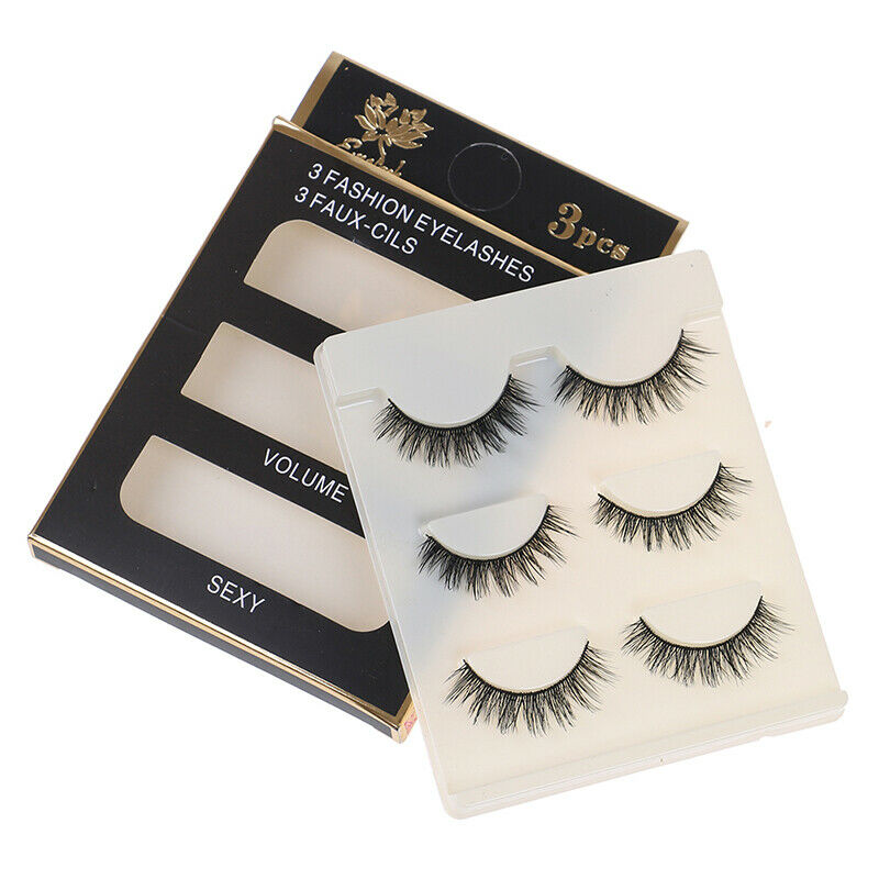 Eyelashes Natrual Long Lashes 100% Cruelty Free Mink False Lashes Reasub.l8