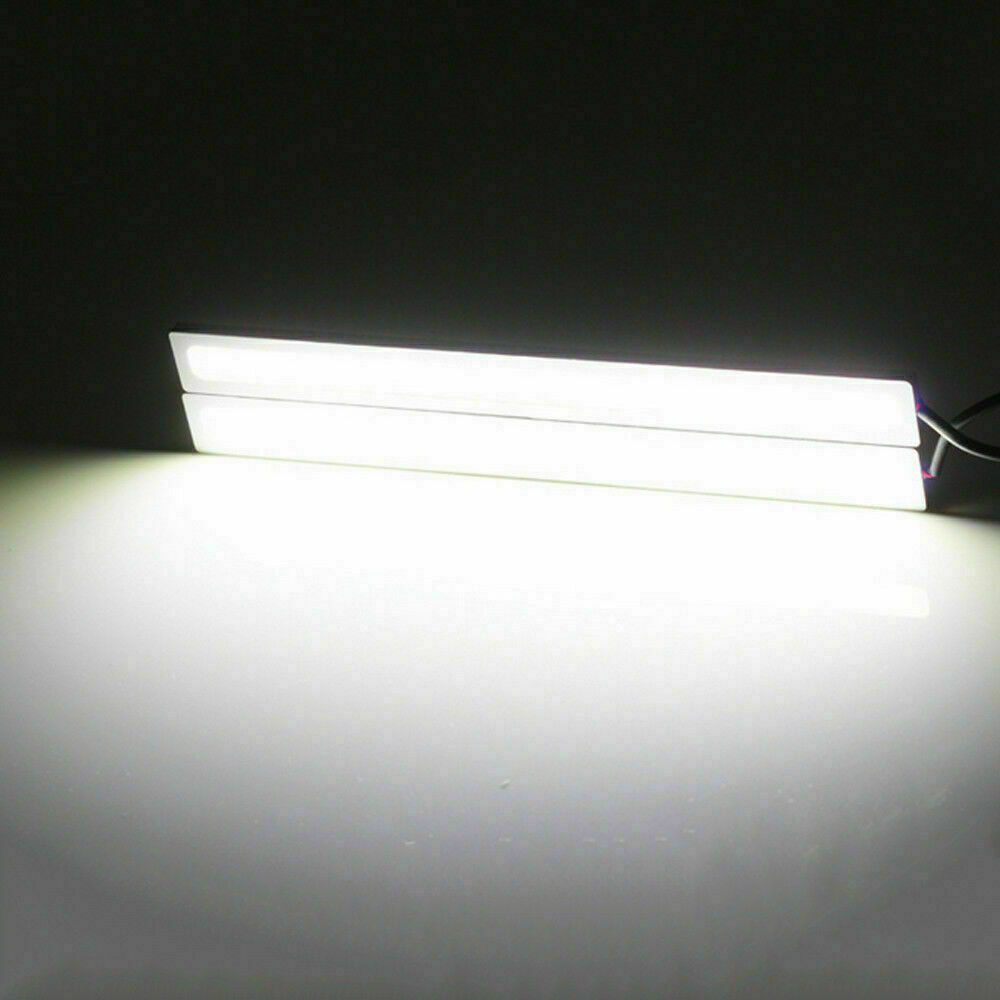 Pair of 17cm Bright White Boat Marine Grade Large 12 Volt LED Courtesy Lights