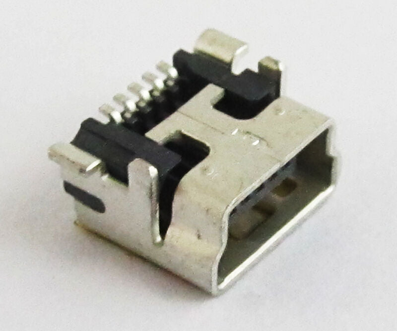 1pc B Type Mini 5pin USB Female Jack SMT Socket Connector for Cell Phones